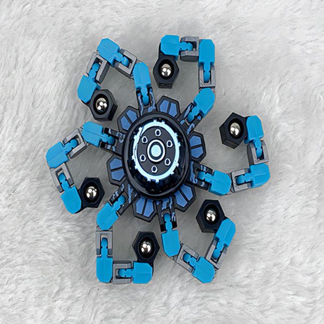 3pcs Niños Deformable Alivio del Estrés Dedo Mecánico Gyro Robot Juguete Tmvgtek libre de BPA