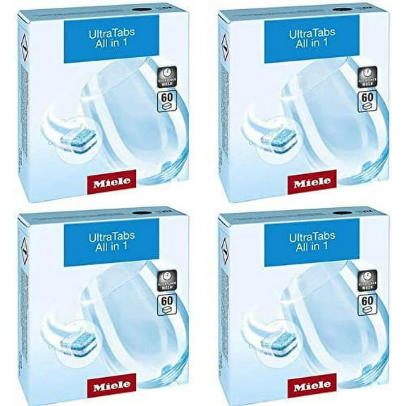 Miele All in 1 Tabs Dishwasher Tablets 60 per Box (240)