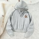 thumbnail image 3 of Sudadera con capucha y cordón para mujer, ropa versátil, Tops, moda SG, 3 of 8