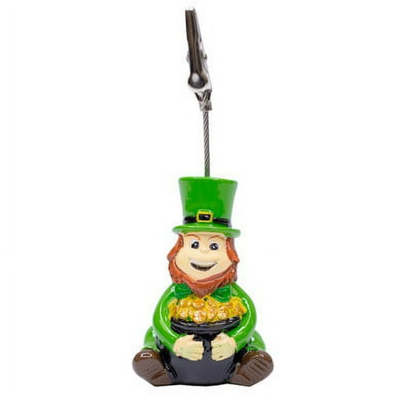 Bingo Admission Ticket/Photo Holder - Lucky Leprechaun