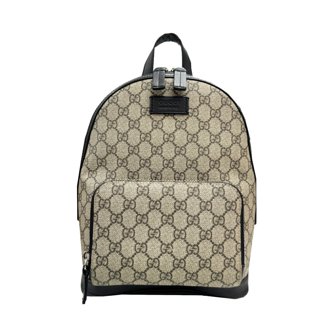 Pre-Owned GUCCI GG Nylon Backpack, Rucksack, Daypack, and 