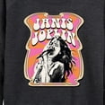 thumbnail image 3 of Janis Joplin - Poster Style - Women's Lightweight French Terry Long Sleeve Shirt, 3 of 5