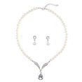 thumbnail image 2 of color Or (vers L'image Principale Principalement) Collier De Perles Personnalis Boucles D'oreilles Set Femmes Mode Temprament Alliage Plaqu Acc, 2 of 4