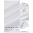 thumbnail image 5 of COOFANDY Mens Short Sleeve Casual Shirts Button Down Striped Summer Shirts Textured Vacation Beach Shirt, 5 of 6
