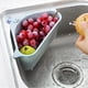 thumbnail image 3 of Estante para fregadero de cocina, 2 uds., estante de almacenamiento de esponja de cocina de forma Triangular, accesorios de cocina, claridad notable, 3 of 8