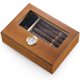 thumbnail image 2 of Humidor Caja de Puros con Higrómetro, Humidor de Puros de Madera de Pino, Caja de Puros de Gran Capacidad para 20 a 30 Puros, Estuche Humidor de Puros con Humidificador y Divisor, Gran Regalo para Hom, 2 of 8