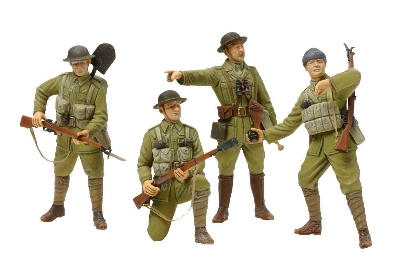 TAM32409 135 WWI British Infantry with Small Arms and Equipment [MODEL