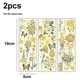 thumbnail image 2 of 2pack 6pcs Vintage Floral Scrapbook Stickers Flowers Waterproof Aesthetic Journal Crafts Decor Set, 2 of 5