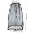 thumbnail image 2 of 2 Pcs Filet Tête Filet Couverture Extérieure pour Pêche Escalade Randonnée Jardin Travail, 2 of 8