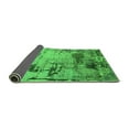 thumbnail image 2 of Ahgly Company Indoor Round Oriental Green Industrial Area Rugs, 3' Round, 2 of 4