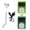 Green, variant on Tibvox MX-801 Mini USB Metal Clip Micro SD TF Card Slot LCD Screen Music MP3 Player