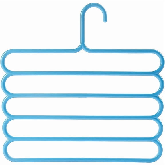 Decorative Entryway Coat Hanger Wall Hook for Hanging Coats Hats Bags Heavy Duty Metal Wall Mounted Single Organizer Hook for Bedroom Closet Blue