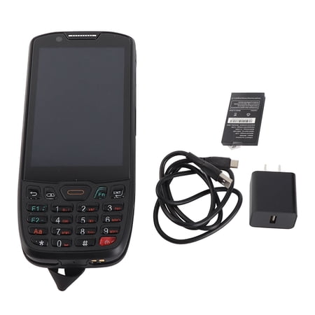 2D barcode scanner Inventory Scanner, 13.0 Barcode Reader PDA Handheld Mobile Computer with 4G WiFi BT, 8MP Camera for Warehouse, Inventory Collection Machine with 4 Inch Touchscreen