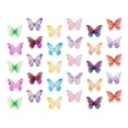 thumbnail image 3 of 30Pcs Mini Butterflies DIY Accessories Butterfly Shape For Party Wedding Daily Life Enjoyment, 3 of 4