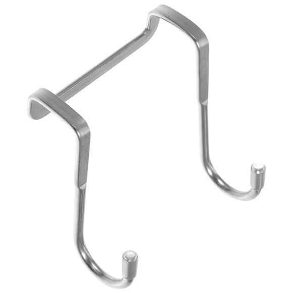DEEPCRAFF Stainless Steel Coat Hooks 2 Pack Silver Hooks For Homeowners Daily Use