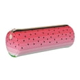 thumbnail image 1 of Disketp Watermelon Estuche Organizador de Lápices de Cuero, Estuche de Oficina con Cremallera para Bolígrafo y Lápiz, 1 of 6