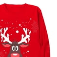 thumbnail image 2 of LSLJS Christmas Family Pajamas Matching Sets, Kids Print Polka Christmas Xmas Sweatshirt Pullover Family Matching, Christmas Pajamas for Adults and Kids Holiday Xmas Sleepwear Set, 2 of 7