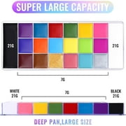 UCANBE Athena Painting Palette Professional 20 Colors Face Body Paint Palette