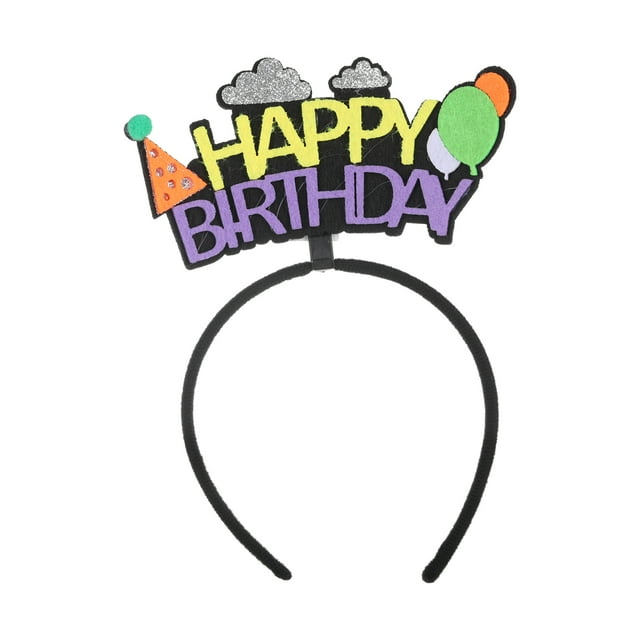 Baohd Shining Pink Birthday Headband