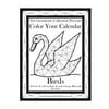 The Geometric Collection Presents: Color Your Calendar - Birds 2016: 2016 Calendar Coloring Book