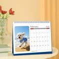 thumbnail image 6 of Eespoir 2026 Pet Lovers Calendar, 12 Monthly Human Friend Photos, Ideal Gift for Furry Family, Personalized Calendar for Home and Office(Blue), 6 of 8