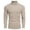 Light Khaki, variant on COOFANDY Men's Slim Fit Turtleneck Sweater Casual Ribbed Knitted Pullover Sweaters