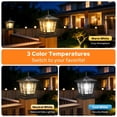 thumbnail image 2 of Luces solares NIORSUN con 3 temperaturas de color (paquete de 2), 2 of 7