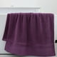 thumbnail image 2 of Toalla de baño morada de 50 x 100 cm, toalla de playa para adultos sin tirantes, gruesa y grande, toalla de pecho de color sólido, 2 of 6