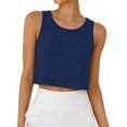 thumbnail image 3 of 1 PC Camisole Tops for Women Linen Pants Jumpsuit Matching Set Casual Outfit Sleeveless Tops for Women, 3 of 4