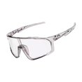 thumbnail image 2 of Werulen 3Pcs Photochromic Cycling Sunglasses, Thick Rimmed Full Frame Sports Glasses, Light Adaptive Bike Riding Goggles, Outdoor UV Protection Sport Sunglasses, Men Cycling Sunglasses with Case, 2 of 9