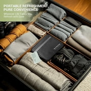 Body & Earth Spa Gift Baskets for Men, Cedar Scented Bath Set for Dad, Birthday Fathers Day Gifts for Him with Travel Toiletry Bag
