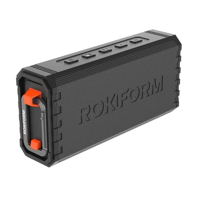 Rokform G-ROK - Altavoz de golf portátil, altavoz inalámbrico magnético, resistente al agua IPX7, sonido alto y claro, a prueba de golpes y polvo, batería de 24 horas, altavoz resistente para carrito