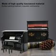 thumbnail image 2 of Mini Musical Instrument Model,Miniature Wooden Piano Model Miniature Instruments Instrument Ornaments Advanced Technology, 2 of 8