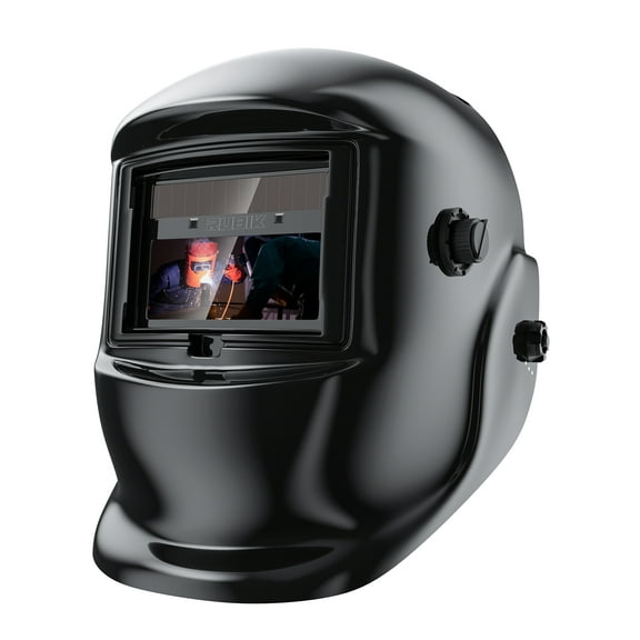 Rubik Welding Helmet Great for TIG MIG MMA,Auto Darkening Welding Mask with Top Optical Clarity