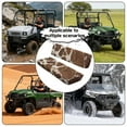 thumbnail image 5 of Uorisanigo Mule Seat Cover Anti-Slip Brown Cow Print UTV Front Bench Seat Cover Replacement UTV Accessories Compatible with Kawasaki Mule 3000 3010 3020 4000 4010 2001-2023 2025, 5 of 7