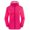 Hot Pink, variant on Baqcunre Plus Size Tops For Women Women Rain Jacket Outdoor Plus Size Hooded Windproof Loose Coat Water Proof Raglan Cuff Storage Bag Tops For Women 2023 Winter Coats For Women Army Green L