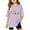 Purple, variant on Little Girl Shirts 5t 100 Days Of School Print Short Sleeve 100 Days Of School Costume Fashion Back To School Shirt Teen Girl Gifts