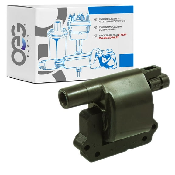 OEG Parts New Ignition Coil Replacement For 1986-1989 Nissan 200SX,720,Maxima,Pathfinder,Pulsar NX 5C1235, 2244811G10, 2243303G11, C857, 2243310G10, 22448D4513, E549 C857