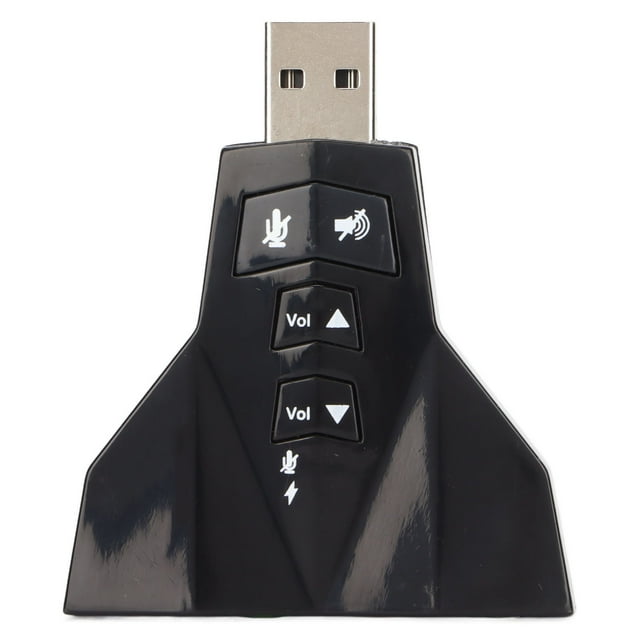 Oubit USB Sound Card,USB Sound Card Virtual USB Sound Converter Stereo Sound Card Converter Revolutionary Design