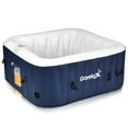 thumbnail image 1 of Costway Spa Gonflable 4 Personnes Spa Extérieur Portable Spa de Massage à Jet de Bulles, 1 of 10