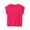 Hot Pink, variant on Women's Crewneck Neck Tops Loose Fit Cap Sleeve Soft Blouse Plus Size Pj Sleeping Shirts Purple,3xL