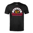 thumbnail image 2 of Men's Levelwear Black Chicago Blackhawks Richmond Banner Arch T-Shirt, 2 of 3