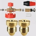 Mozhitti Foam Cannon Orifice Nozzle Tips, High Replacement Thread
