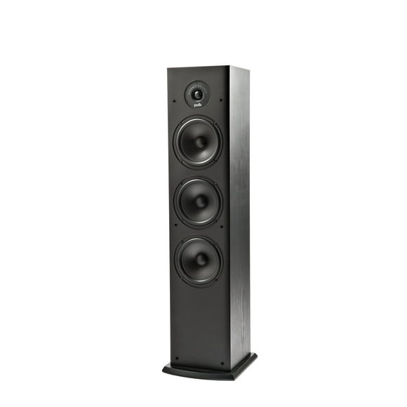 Polk Audio T50 150 Watt Home Theater Floor Standing Tower Speaker (Single) - Amazing Sound | Dolby and DTS Surround