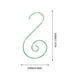 thumbnail image 3 of 20pcs Christmas Day Decoration S Hook Decoration Christmas Tree Christmas Socks Hook Christmas Hook, 3 of 5