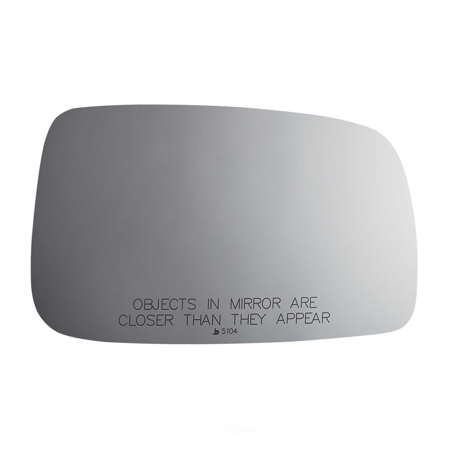 Burco Side View Mirror Replacement Glass - Clear Glass - 5104