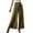 Green, variant on Solid Color Women Fashion Bow Loose High Waist Pleated Wide Leg Pants Belted Pants Trousers Daily Relaxed Fit Breathable Bottoms