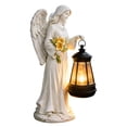 thumbnail image 3 of DcGZvy Angels Garden Statue, Outdoor Figurine Lights,Decorative Lantern, Waterproof Angeles Sculpture Lawns Yard Art Patio Ornament Housewarming Gift,1PC, 3 of 9
