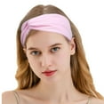 thumbnail image 2 of Solid Knitting Wool Hair Band for Autumn and Winter Warm and Elastic in 13 Colors, 2 of 2