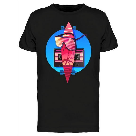 Retro Summer Stuff T-Shirt Men -Image by Shutterstock, Male Small